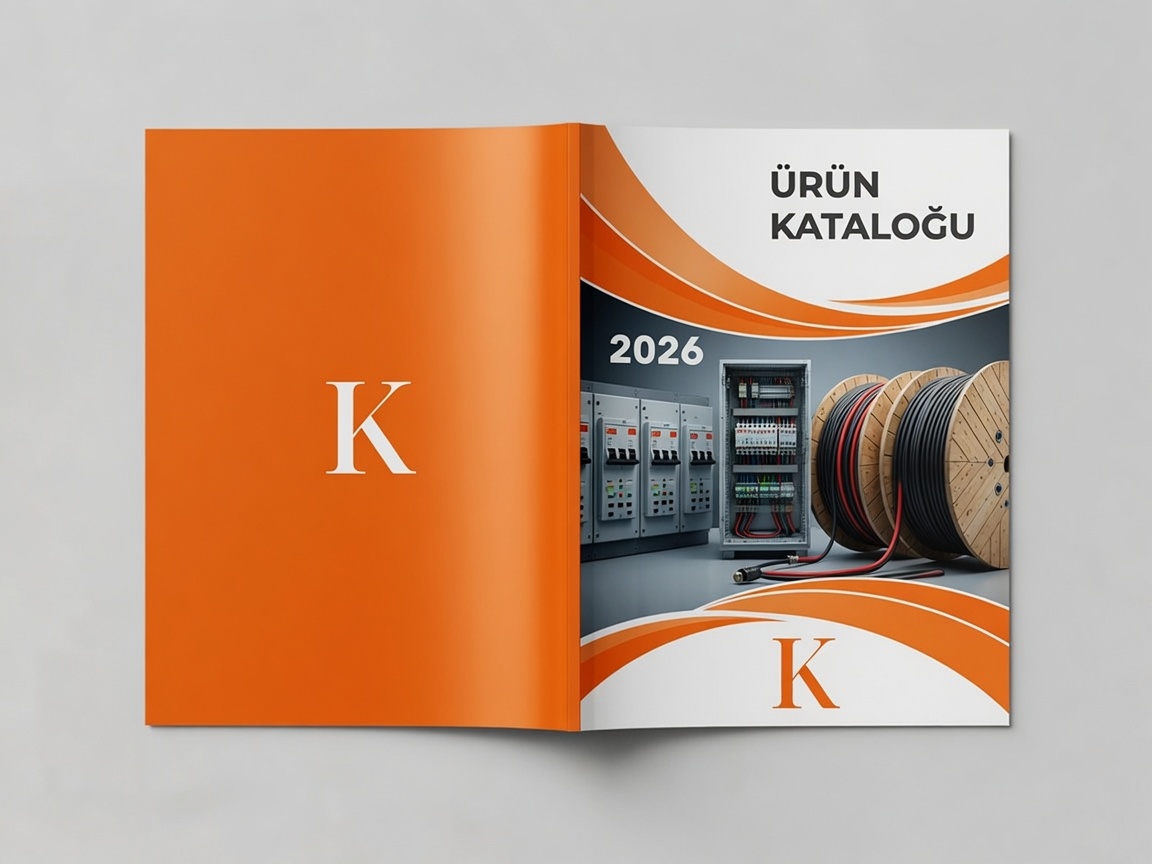 Elektrik malzeme kataloğu — basılı katalog örneği
