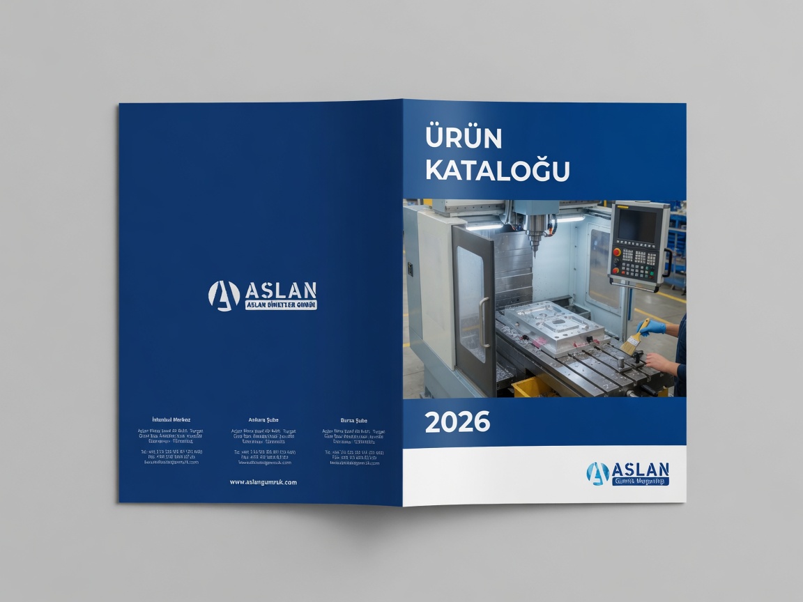 Makine ve ekipman kataloğu örneği