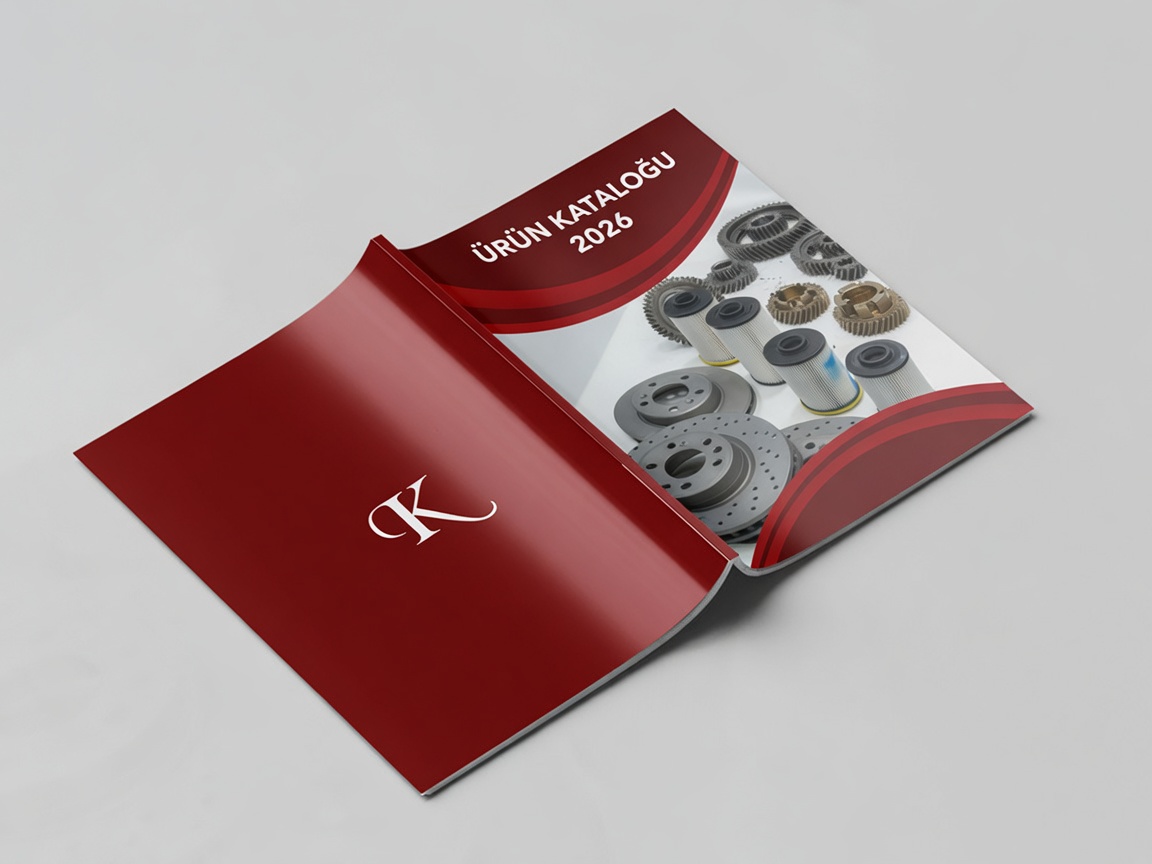 Otomotiv yedek parça kataloğu — basılı katalog örneği